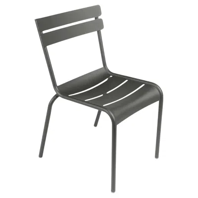 Pre-owned Fermob - Luxembourg Chair - Rosemary In Gray