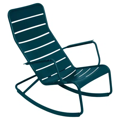 Pre-owned Fermob - Luxembourg Rocking Chair - Acapulco Blue