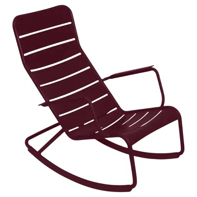 Pre-owned Fermob - Luxembourg Rocking Chair - Black Cherry