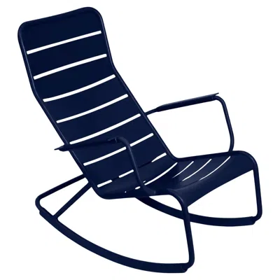 Pre-owned Fermob - Luxembourg Rocking Chair - Deep Blue