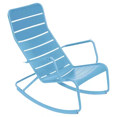 Pre-owned Fermob - Luxembourg Rocking Chair - Maya Blue