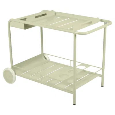 Pre-owned Fermob - Luxembourg Side Bar / Trolley Bar - Willow Green