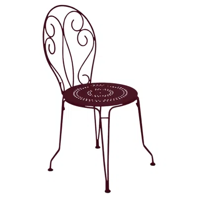 Pre-owned Fermob - Montmartre Chair - Black Cherry