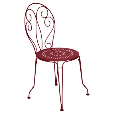 Pre-owned Fermob - Montmartre Chair - Chili In Brown
