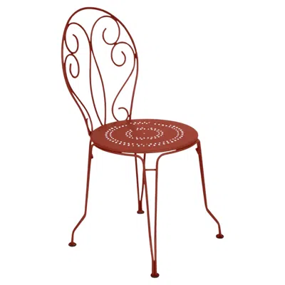 Pre-owned Fermob - Montmartre Chair - Red Ochre