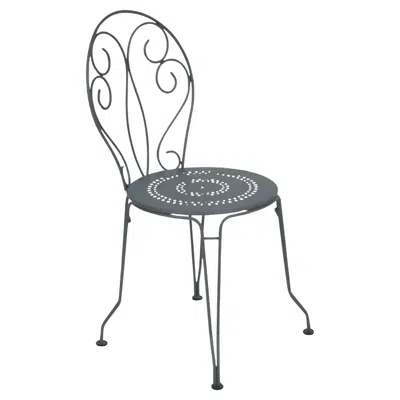 Pre-owned Fermob - Montmartre Chair - Storm Grey In Gray