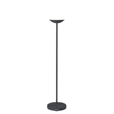 Pre-owned Fermob - Mooon! Floor Lamp H 134 Cm (52.8 In) - Anthracite In Black