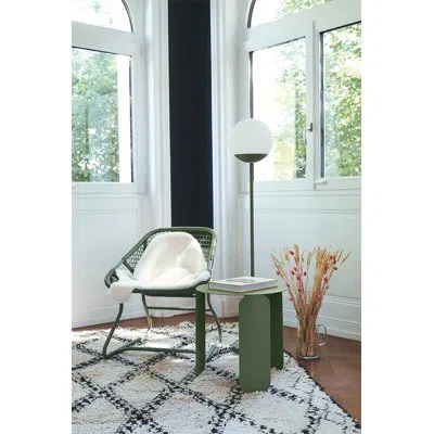 Fermob Mooon Lamp 53" Led Floor Lamp In Cactus