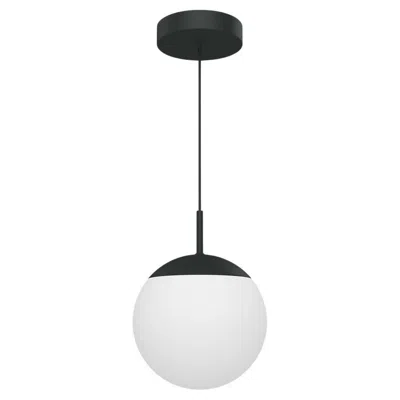 Pre-owned Fermob - Mooon! Pendant Light Ø25 Cm (9.8 In) - Anthracite In Transparent