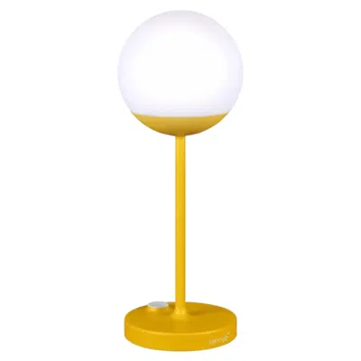 Pre-owned Fermob - Mooon! Table Lamp H.41 Cm (16.1 In) - Smooth Honey - Set Of 6 Lamps In Orange