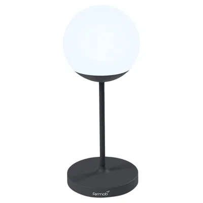 Pre-owned Fermob - Mooon! Table Lamp H.63 Cm (24.8 In) - Cactus In Black