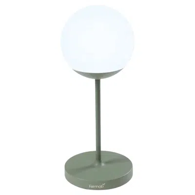 Pre-owned Fermob - Mooon! Table Lamp H.63 Cm (24.8 In) - Cactus In White