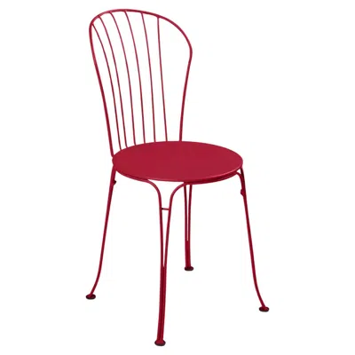 Pre-owned Fermob - Opéra+ Chair - Chili In Red