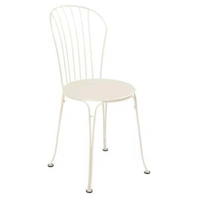 Pre-owned Fermob - Opéra+ Chair - Latte Beige In Brown