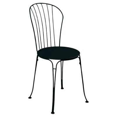 Pre-owned Fermob - Opéra+ Chair - Liquorice In Black