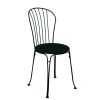 Fermob Opera+ Stacking Patio Dining In Liquorice