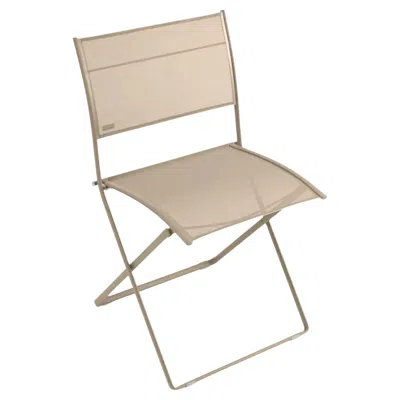 Pre-owned Fermob - Plein Air Folding Chair - Nutmeg - Set Of 2 Chairs In Sand