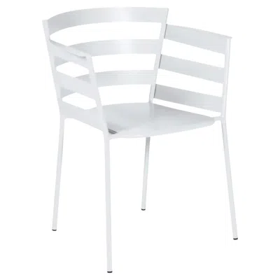 Pre-owned Fermob - Rythmic Armchair (chair With Arms) - Cotton White