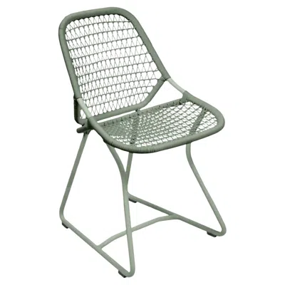 Pre-owned Fermob - Sixties Chair - Cactus In Gray