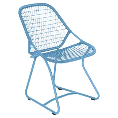 Pre-owned Fermob - Sixties Chair - Maya Blue