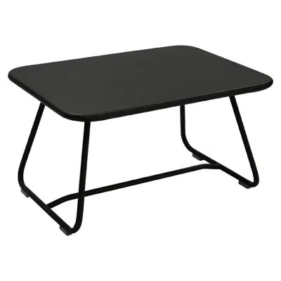 Fermob Sixties Coffee Table In Liquorice