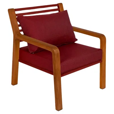 Pre-owned Fermob - Somerset Armchair - Chili In Brown