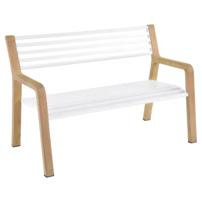 Pre-owned Fermob - Somerset Bench - Cotton White