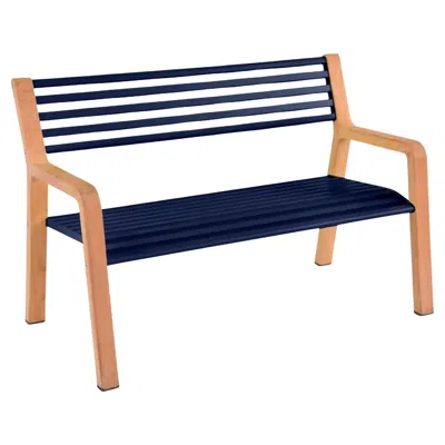 Pre-owned Fermob - Somerset Bench - Deep Blue