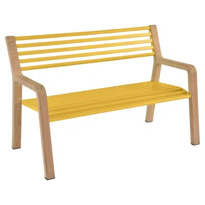 Pre-owned Fermob - Somerset Bench - Honey In Brown