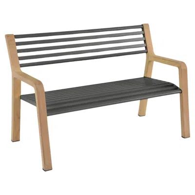 Pre-owned Fermob - Somerset Bench - Liquorice In Brown