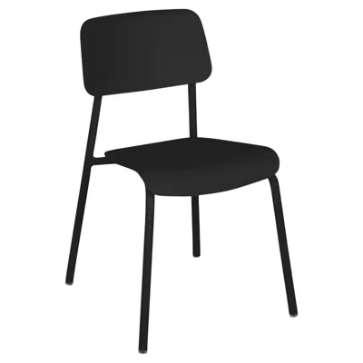 Pre-owned Fermob - Studie Chair - Liquorice In Black