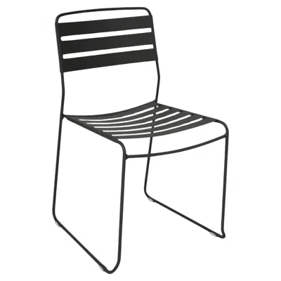 Pre-owned Fermob - Surprising Chair - Liquorice In Black