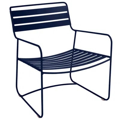 Pre-owned Fermob - Surprising Low Armchair - Deep Blue