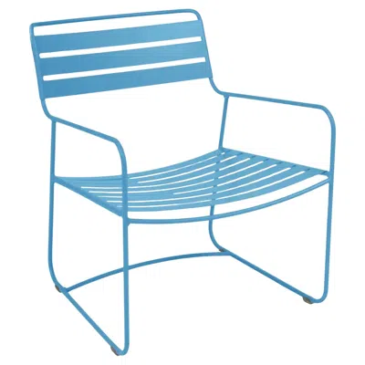 Pre-owned Fermob - Surprising Low Armchair - Maya Blue