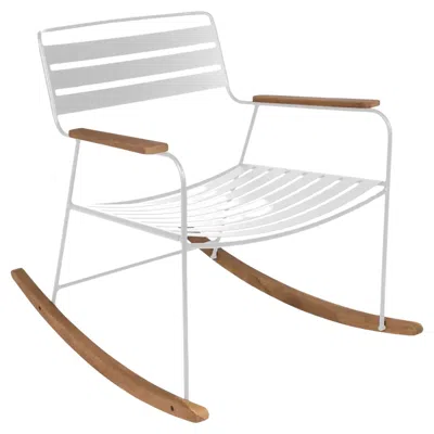 Pre-owned Fermob - Surprising Rocking Chair - Cotton White