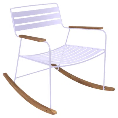 Pre-owned Fermob - Surprising Rocking Chair - Marshmallow In Brown