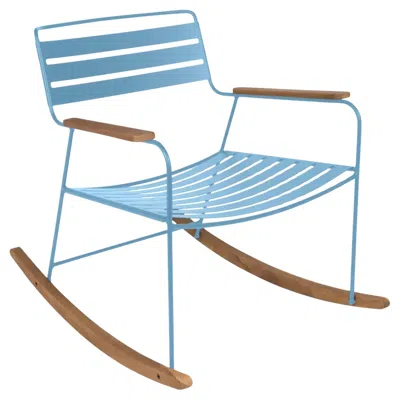 Pre-owned Fermob - Surprising Rocking Chair - Maya Blue