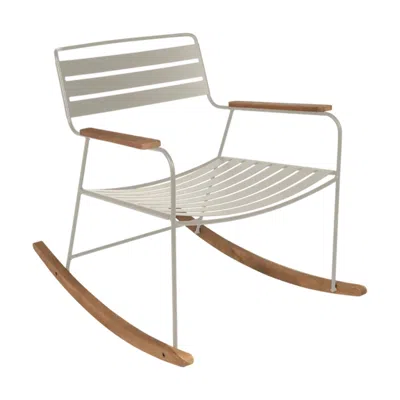 Pre-owned Fermob - Surprising Rocking Chair - Nutmeg In Brown