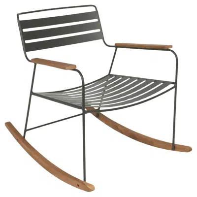Pre-owned Fermob - Surprising Rocking Chair - Rosemary In Brown