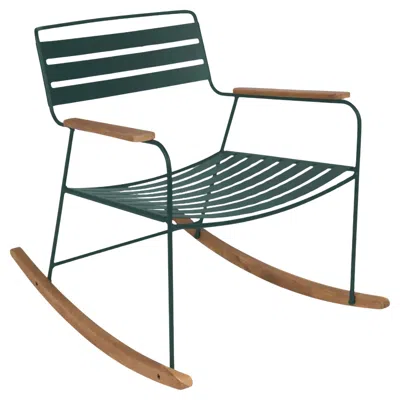 Pre-owned Fermob - Surprising Rocking Chair - Storm Grey In Gray