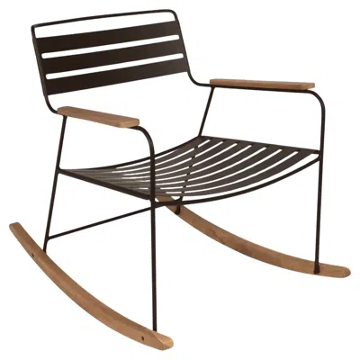 Pre-owned Fermob - Surprising Rocking Chair - Tonka In Brown