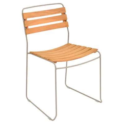 Pre-owned Fermob - Surprising Teak Chair - Nutmeg In Brown