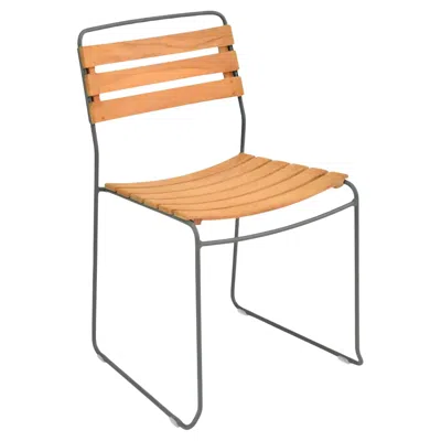 Pre-owned Fermob - Surprising Teak Chair - Rosemary In Brown