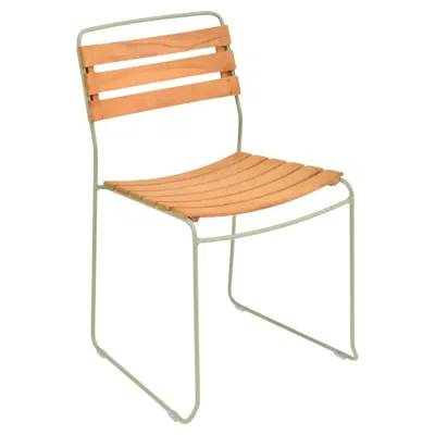 Pre-owned Fermob - Surprising Teak Chair - Willow Green