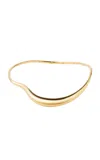 Fernando Jorge 18k Yellow Gold Bold Stream Wave Necklace