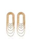 Fernando Jorge 18k Yellow Gold Diamonds On Multi Chain Earrings