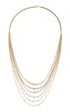 Fernando Jorge 18k Yellow Gold Diamonds On Multi Chain Necklace
