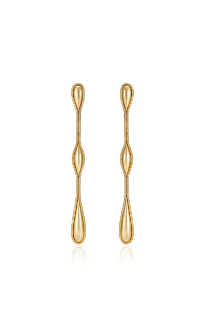 Fernando Jorge 18k Yellow Gold Fluid Gold Earrings