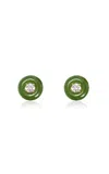 Fernando Jorge 18k Yellow Gold Orbit Large Studs