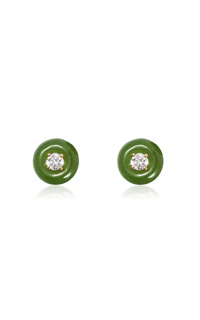 Fernando Jorge 18k Yellow Gold Orbit Large Studs